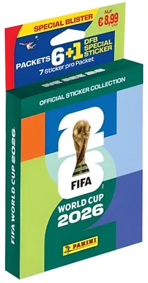 Produktbild von Panini FIFA World Cup 2026 Sticker Collection Eco-Blister ver. 1 *Deutsche Version*