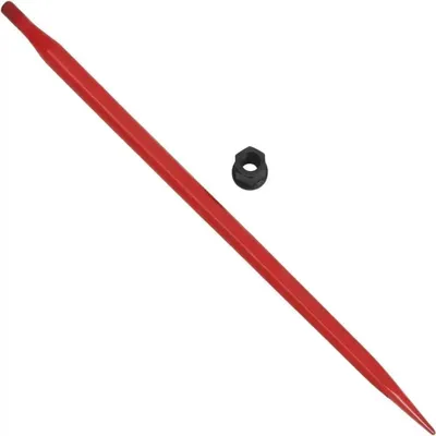 Immagine prodotto di Spiedo per balle – 125 cm
Spiedo per balle – 1360 kg di portata
Adatto per carichi pesanti
Rivestimento rosso
Sistema di attacco quadrato a cambio rapido
Con dado e manicotto
Per trattori, skid steer e pale caricatrici
Colore: rosso
