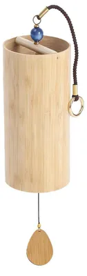 Produktbild von Klangspiel Bambus Zen Windspiel Japanisch für Zuhause und Garten beruhigend Wohndekoration