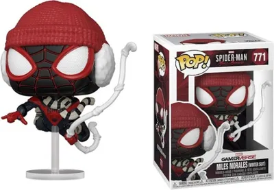 Obrázok produktu pre Figúrka Funko POP Spider-Man Miles Morales 771 Miles Morales (winter suit)