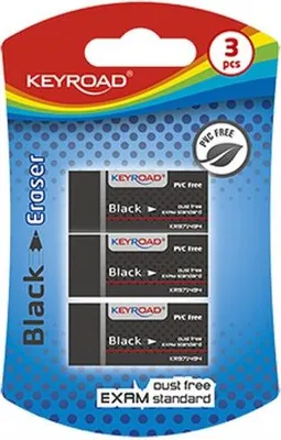 Produktbild von Keyroad Gumka uniwersalna black