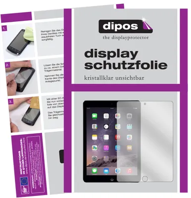 Produktbild von 2x Schutzfolie für Apple iPad (2018) klar Displayschutzfolie Display Schutz
