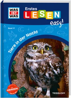 Produktbild von WAS IST WAS Erstes Lesen easy! Band 17. Tiere in der Nacht