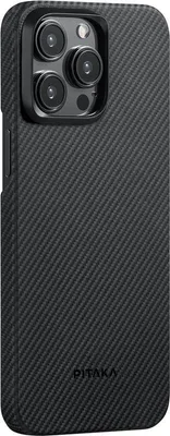 Zdjęcie produktu dla Etui Pitaka MagEZ 4 600D, czarny/szary twill - iPhone 15 Pro Max
