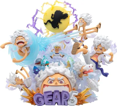 Obrázek produktu pro One Piece World Collectable Figure Premium PVC Statue Monkey D. Ruffy Gear 5 Special