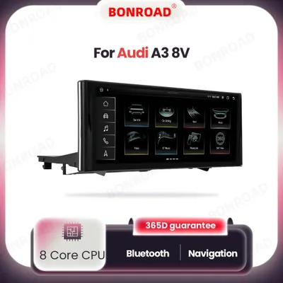 Immagine prodotto di Lettore multimediale per auto Android 13 - Autoradio - Sistema multimediale - Navigatore touchscreen