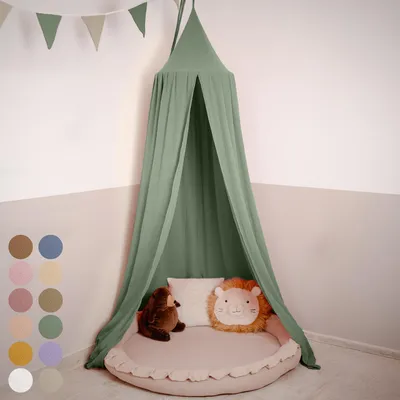 Produktbild von Hochwertiger Baldachin Betthimmel für Baby- und Kinderbetten
