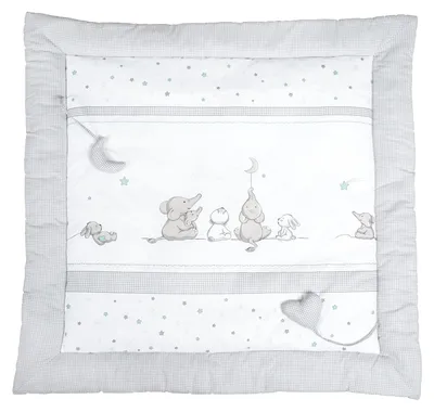 Produktbild von roba Spiel- & Krabbeldecke 'Sternenzauber', Spiel-/Laufgittereinlage, 100x100cm, 100% Baumwolle