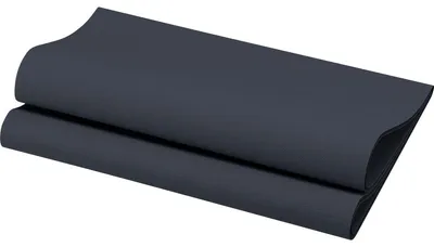 Produktbild von Duni Dunisoft, Schwarz, Einfarbig, 400 mm, 400 mm, 60 Stück(e), 205 mm