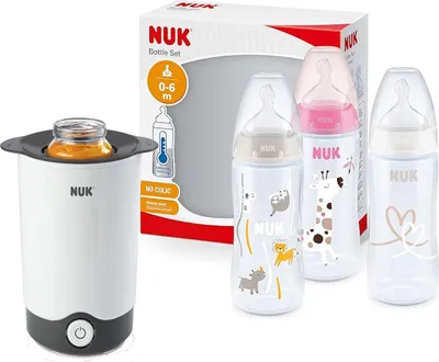 Produktbild von NUK Thermo Express Plus + First Choice Flaschen Set