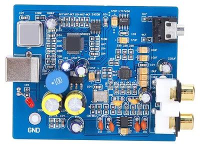 Image de Carte décodeur Module amplificateur Accessoires audio Taux d'échantillonnage 24 bits 96 K SA9023 USB