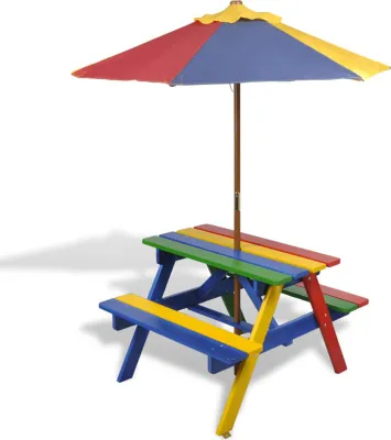 Produktbild von VidaXL 40773, Blau, Rot, Gelb, Grün