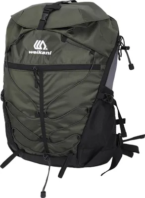 Produktbild von 35L Wandern Rucksack große Kapazität leicht regenfest Männer Frauen Reise-Rucksack für Outdoor-Abenteuer Armee grün