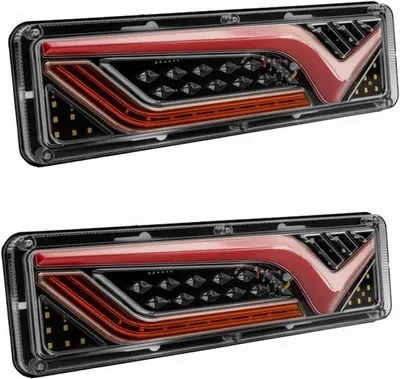 Zdjęcie produktu dla Zestaw świateł LED 12 V–24 V do samochodów ciężarowych, przyczep, autobusów i kamperów