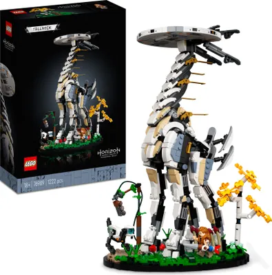Produktbild von LEGO 76989 Horizon Forbidden West: Langhals Modellbausatz, Set für Erwachsene mit Aloy-Minifigur und Wächter-Figur, Geschenkidee für Sammler, Männer und Frauen, Ihn und Sie
