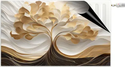 Immagine prodotto di Tappetino magnetico per il radiatore. Copertura decorativa per il radiatore del soggiorno