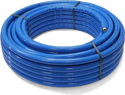 Produktbild von Alubverbund Mehrschichtverbundrohr 26x3 mm isoliert 6 mm blau - DVGW - 50 Meter
