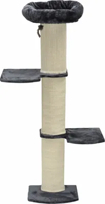 Produktbild von Wandkratzbaum Kratzbaum Kletterbaum nanook "Stella" - 45 x 35 x 186 cm - grau