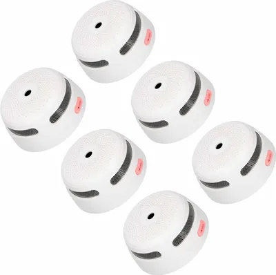 Produktbild von X-Sense XS01 Rauchmelder - 6 Rauchwarnmelder - 10-Jahres-Batterie - Kompaktes Design - Entspricht der europäischen Norm - Feueralarm - Rauchdetektor
