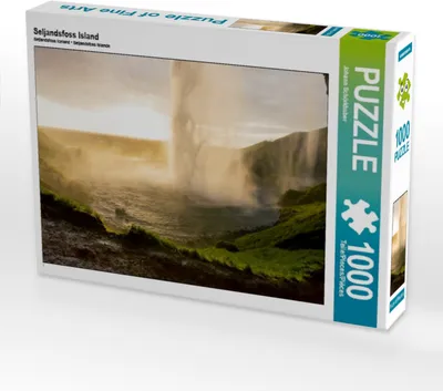 Produktbild von Calvendo Seljandsfoss Island 1000 Teile Puzzle quer 640x480mm, Schörkhuber Johann; 7315932