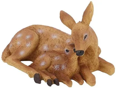 Produktbild von Handbeschildertes Hertenbild-Tuinornament, Multifunktional, Dauerhaft, Einzigartiges Design, Holz