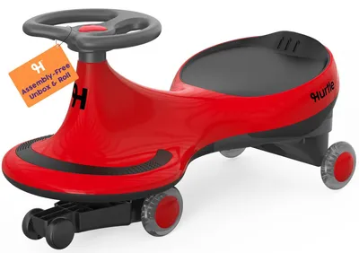 Produktbild von Hurtle Rutschauto Indoor Wiggle Drift Car für Kinder — fördert Motorik & Balance