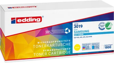 Produktbild von Edding Toner für Samsung CLT-Y504S CLP-415N CLP-415NW CLX-4195FN CLX-4195FW