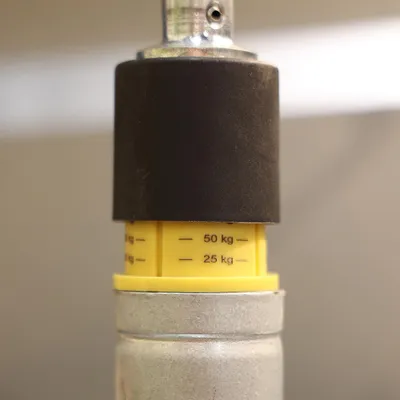 Immagine prodotto di Manometro a sfera per ruote nasali Carpoint Ø 48 mm