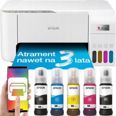 Zdjęcie produktu dla Drukarka Epson Ecotank L3276 3W1 Wifi Drukowanie Skanowanie Kopiowanie 0,7 Centa/Strona