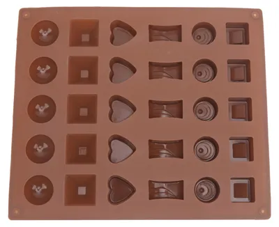 Obrázek produktu pro Silikonová forma na čokoládu, bonbóny, dorty, DIY forma, geometrický tvar, kuchyňské pečící náčiní (geometrický tvar)
