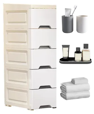 Image de Armoire de rangement avec cinq tiroirs