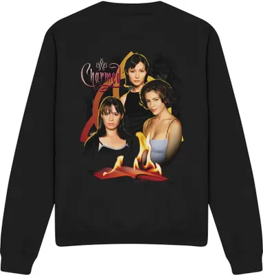 Imagen del producto de Sudadera uni "Original Three" de la serie Charmed, para hombre/mujer, modelo TV11240 (XXL) ()