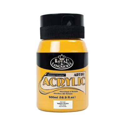 Immagine prodotto di Royal & Langnickel Vernice acrilica Essentials, 500 ml, giallo ocra