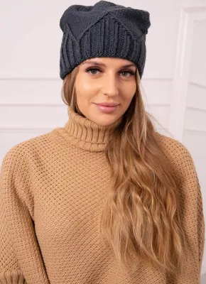 Obrázek produktu pro Kesi Dámská čepice Liliana grafitová Univerzální