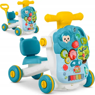 Produktbild von Interaktiver Lauflernwagen und Spieltisch 5in1