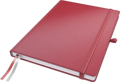 Produktbild von Notizbuch Complete A4 liniert rot Packung mit 6 Stück