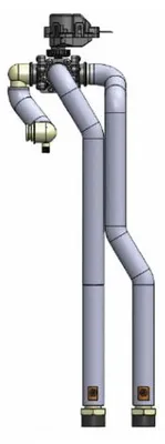 Produktbild von Panasonic 3-Wege-Umschaltventil AQUAREA CZ-NV2, intern, für K- und L-Generation, Hydromodul, 1 Stk.