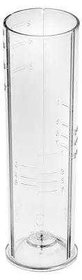 Imagen del producto de Piebert, vaso medidor 54349 para hervidoras de huevos, para 1-7 huevos, incluye perforador de huevos. Compatible con Krups Ovomat Super EG230115, Spezial EG23315, F23370