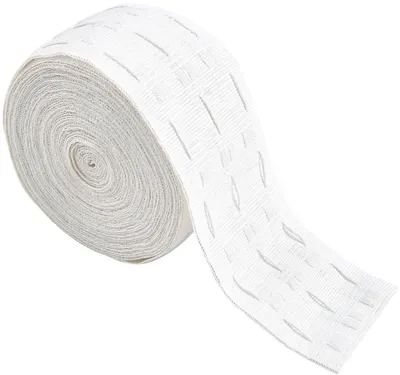 Dailygoods - Gardinenband 20 m - Gardinenband für Falten - Faltenband - Weiche Gardinenfalten - Fensterdekoration
