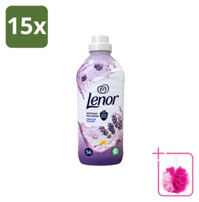 Produktbild von 15 x Lenor Weichspüler Lavendel & Kamille 1176 ml - Sparpackung - 15 Stücke