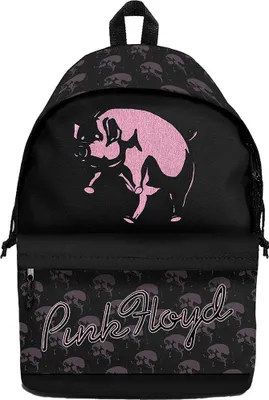 Produktbild von Pink Floyd - "Animals" Rucksack RO14562 (Einheitsgröße) (Schwarz/Pink)