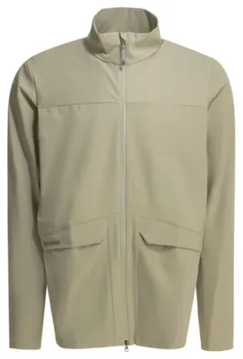 Imagen del producto de Chaqueta para hombre de la marca Houdini, color beige, confeccionada en poliéster