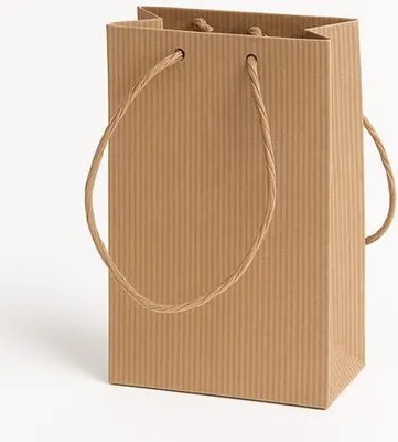 Produktbild von Wellpappetüte 100 x 60 x 160 Schnur