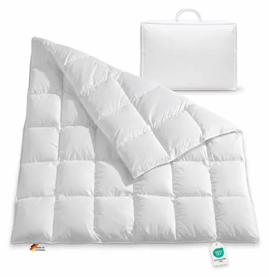 Produktbild von 2350g e sibirische Daunen Federn Bettdecke Daunendecke 200x200 warm