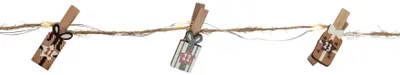 Produktbild von Star Trading 729-81, Leichte Dekorationskette, Mehrfarbig, IP20, 6 h, 18 h, 24 Glühbirne(n)