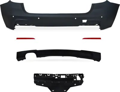 Produktbild von Heck Stoßstange Schürze Hinten Spoiler Sport Look für BMW 3er F31 Touring 12-15