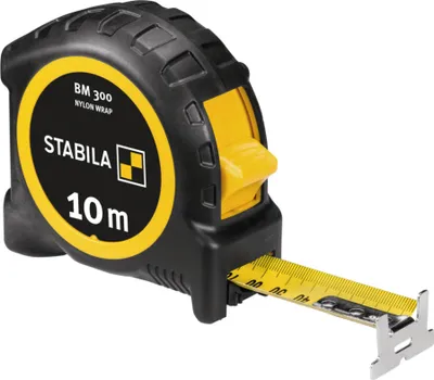 Produktbild von STABILA Taschenbandmaß 10 m metrische Skala BM 300