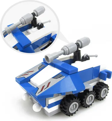 Image de Jouets de construction modèle réduit Navette spatiale Navire de guerre Modèle de tank Jouets de déformation pour enfants - Type A