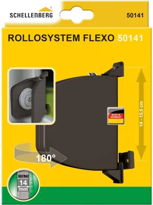 Obrázek produktu pro Šroubovací navíječ Flexo Mini Schellenberg 50141, hnědý