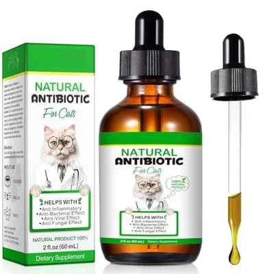 Zdjęcie produktu dla Antybiotyk dla kotów 60 ml multiwitamina alergii smak kurczaka